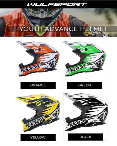 Kids motocross helmet - , road