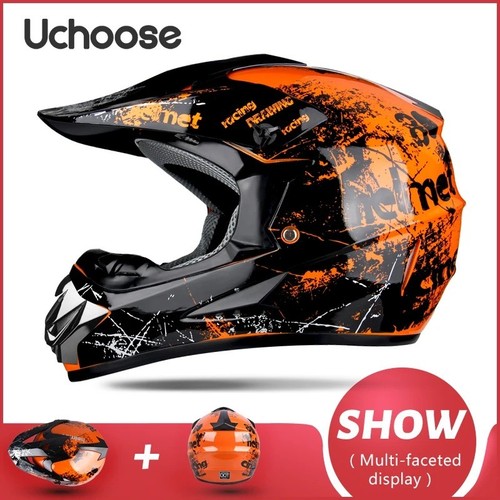 Youth kids motocross helmet - youth,