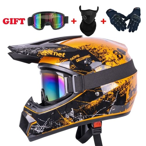 Youth kids motocross helmet - motocross,